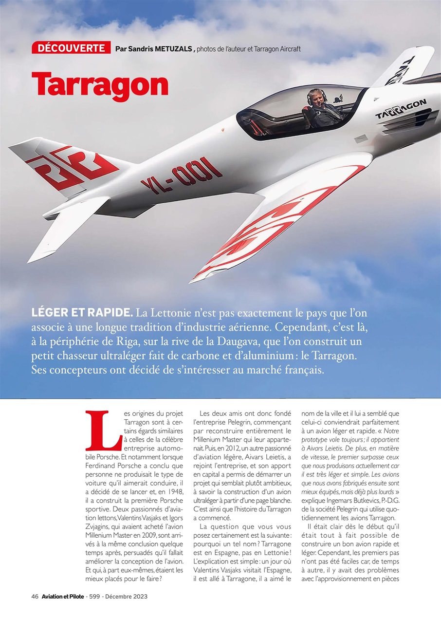 Aviation et Pilote Preview Pages