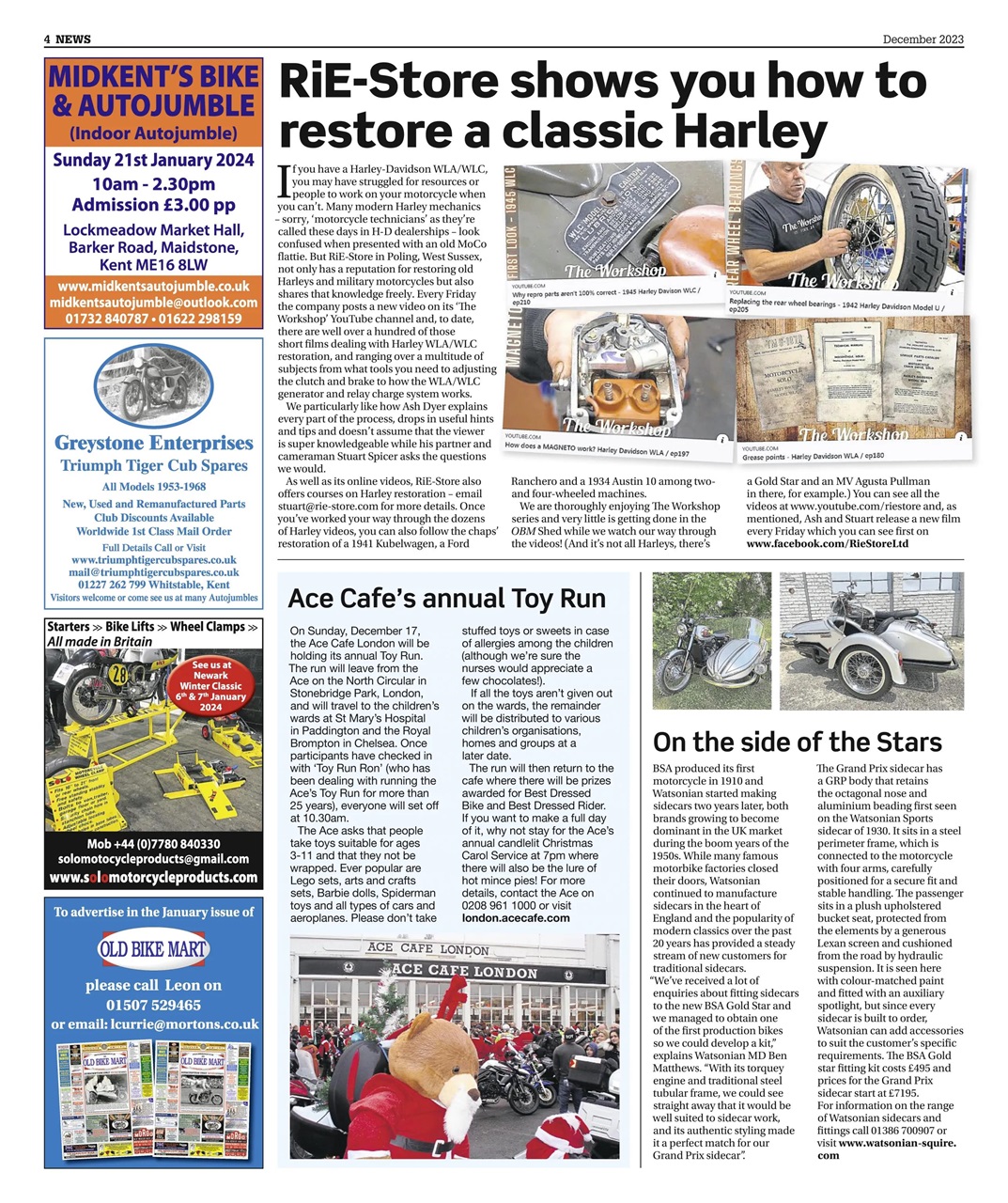 Old Bike Mart Preview Pages
