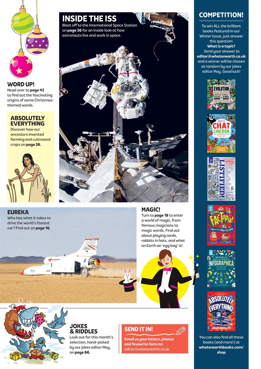 What on Earth! Magazine Preview Pages