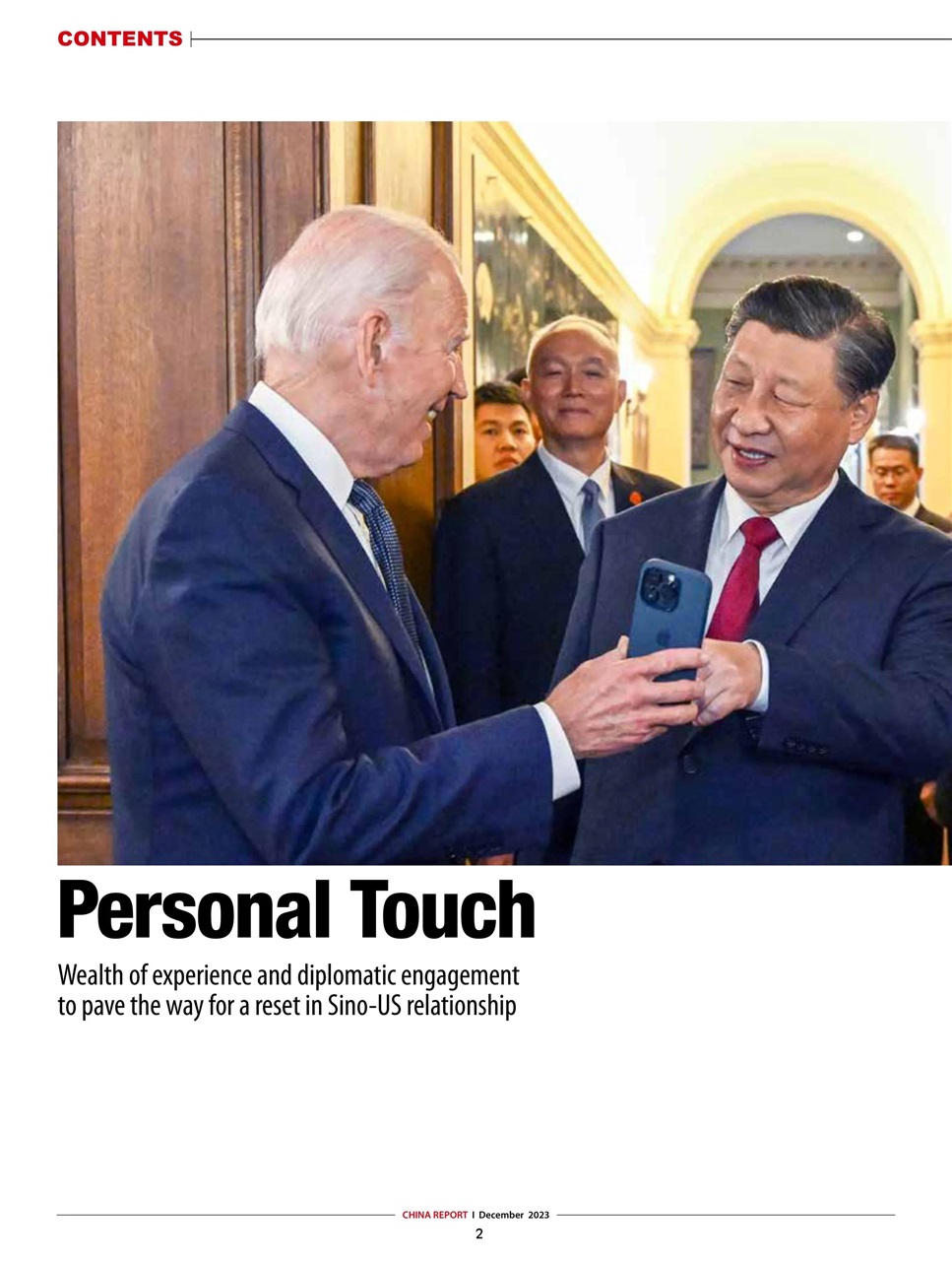 China Report Preview Pages