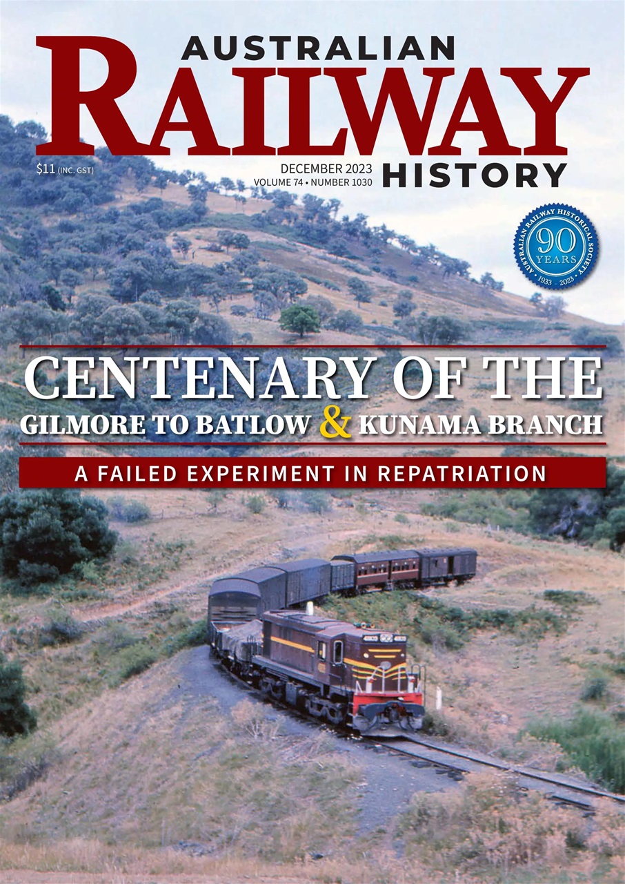 Australian Railway History Preview Pages