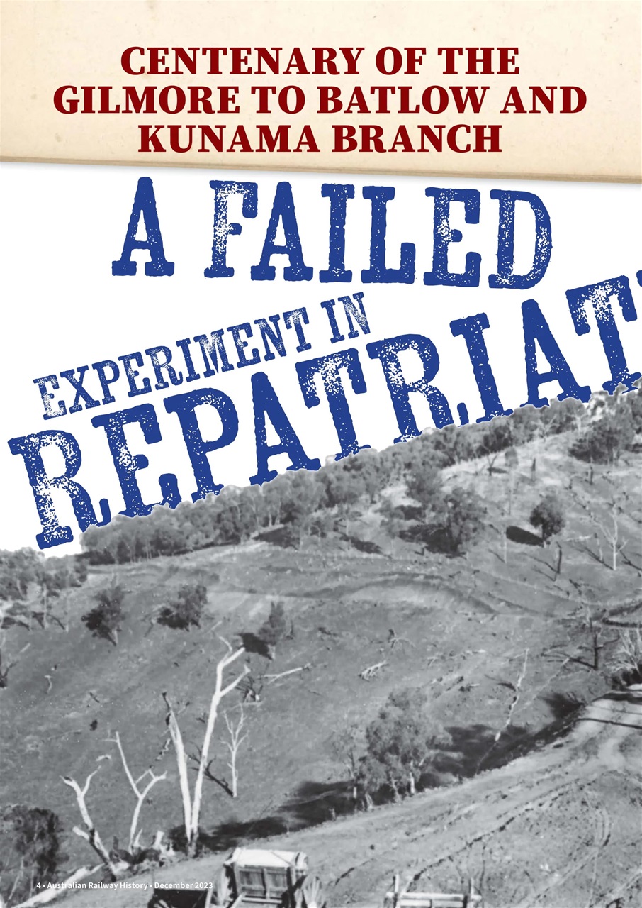 Australian Railway History Preview Pages