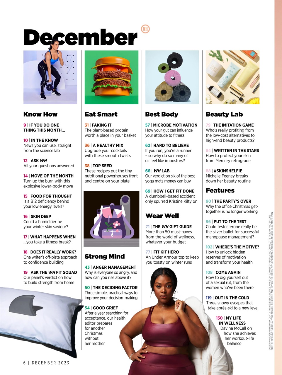 Women's Health Preview Pages