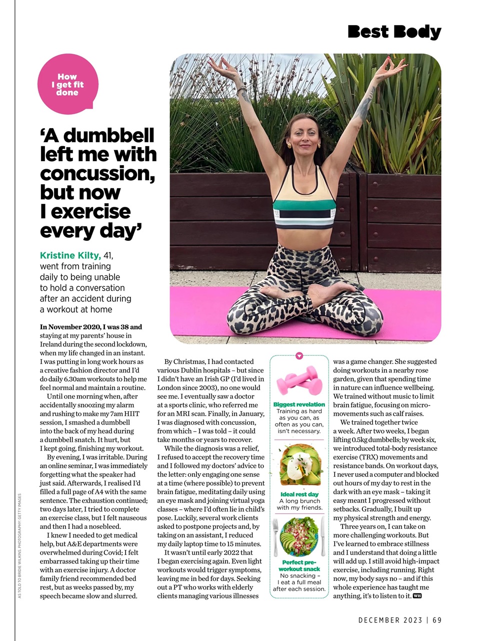 Women's Health Preview Pages