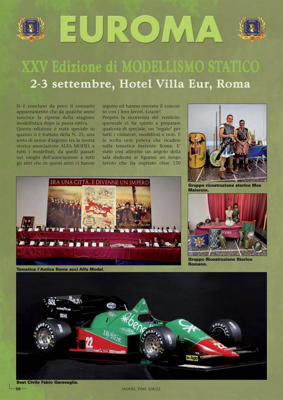 Model Time Preview Pages