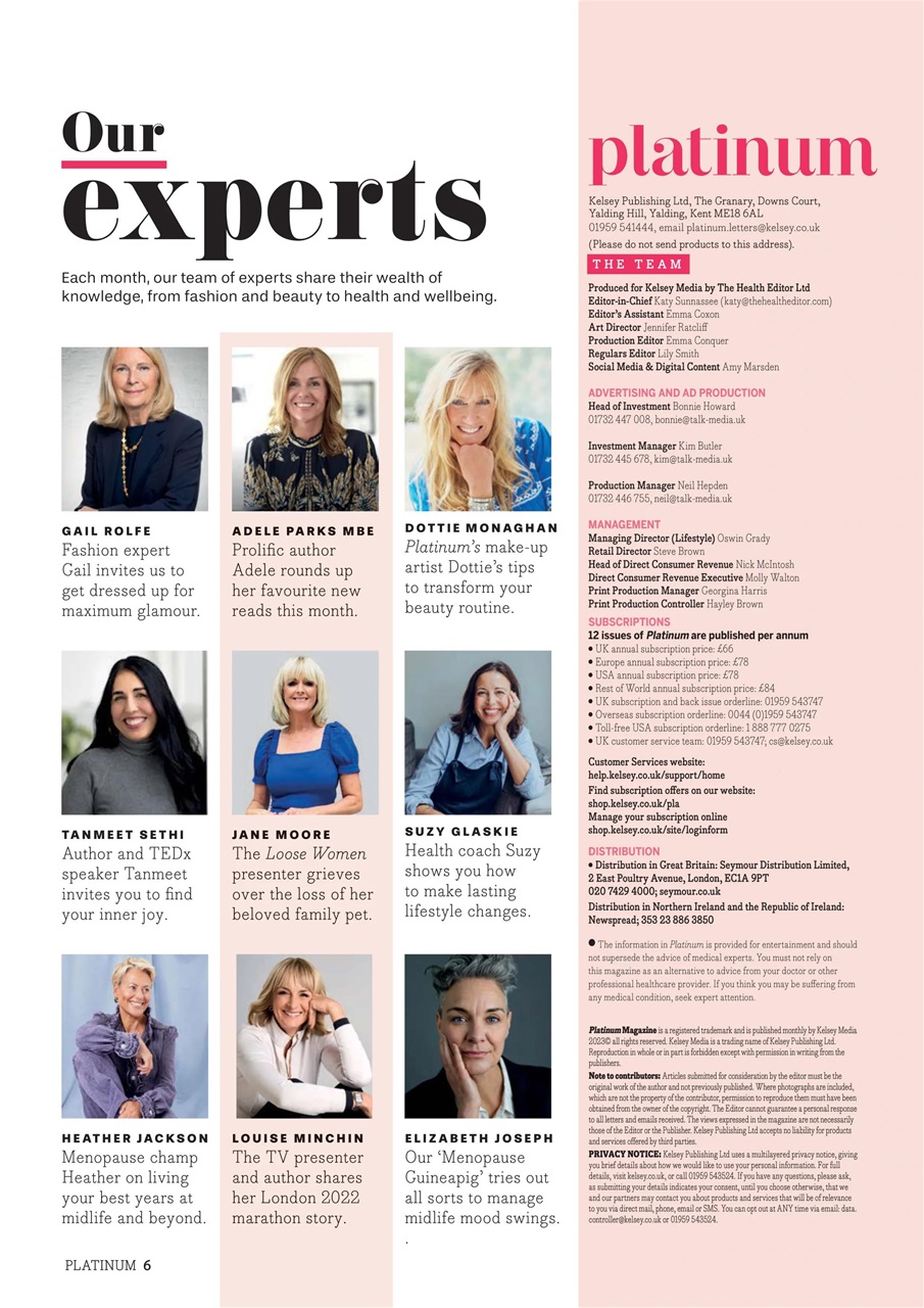 Platinum Preview Pages