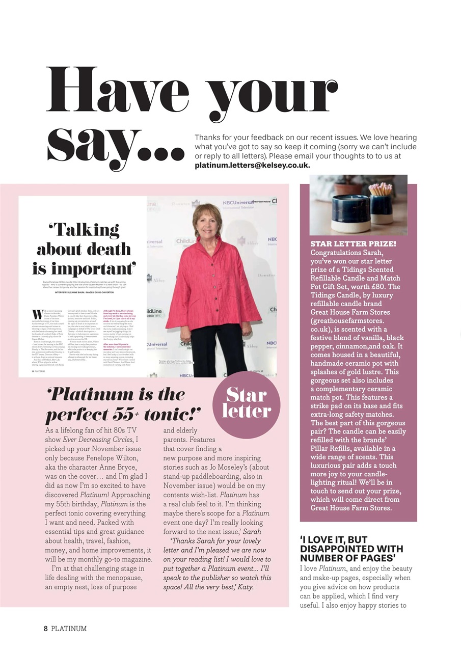 Platinum Preview Pages