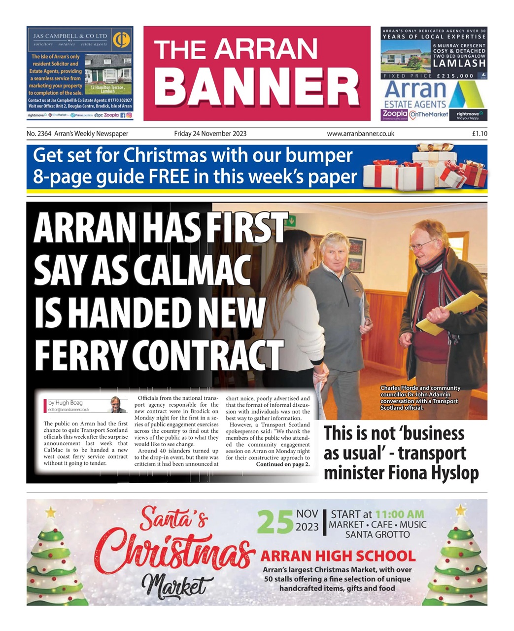 Arran Banner Preview Pages