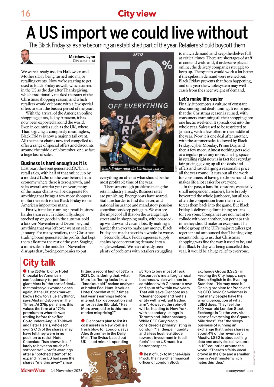 MoneyWeek Preview Pages