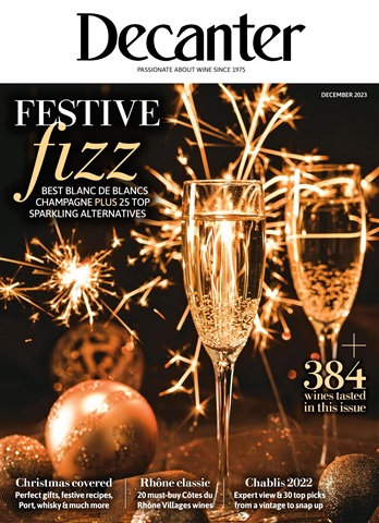 Decanter issue December 2023