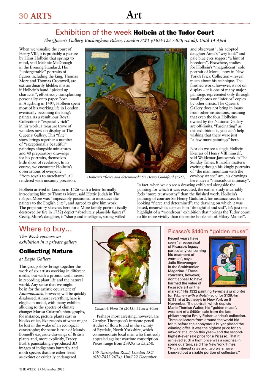 The Week Preview Pages