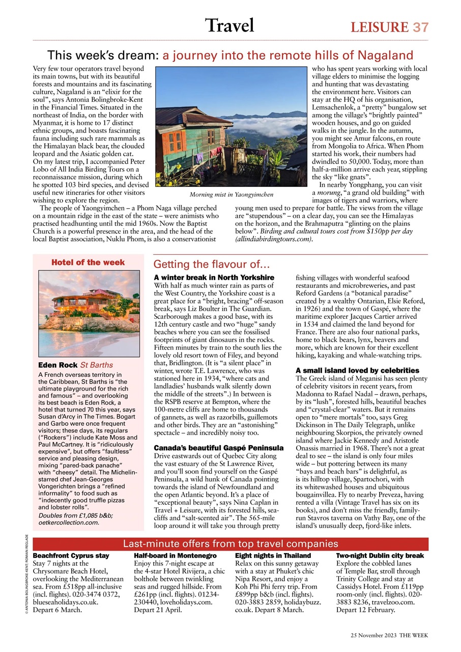 The Week Preview Pages