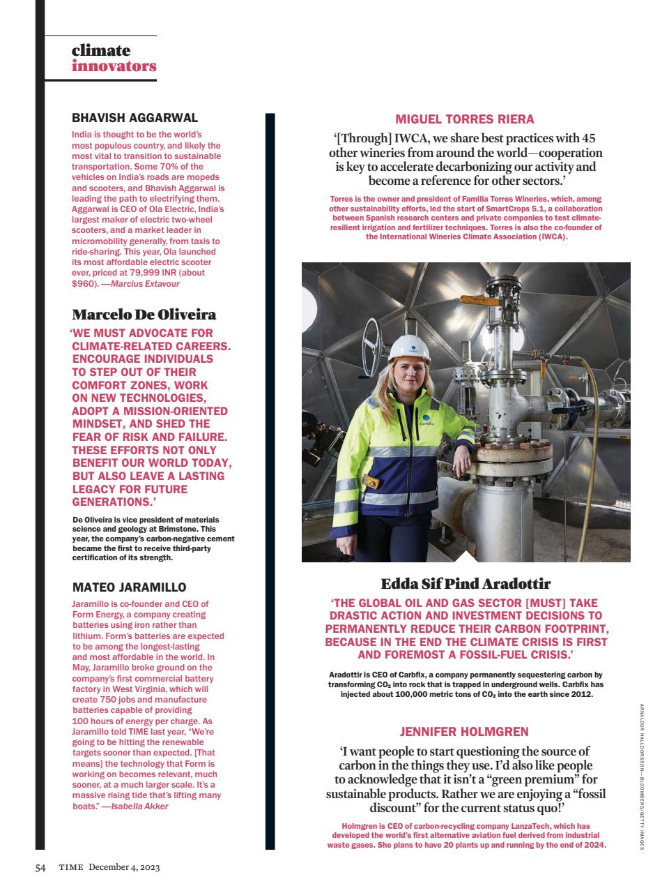 TIME Magazine Europe Preview Pages