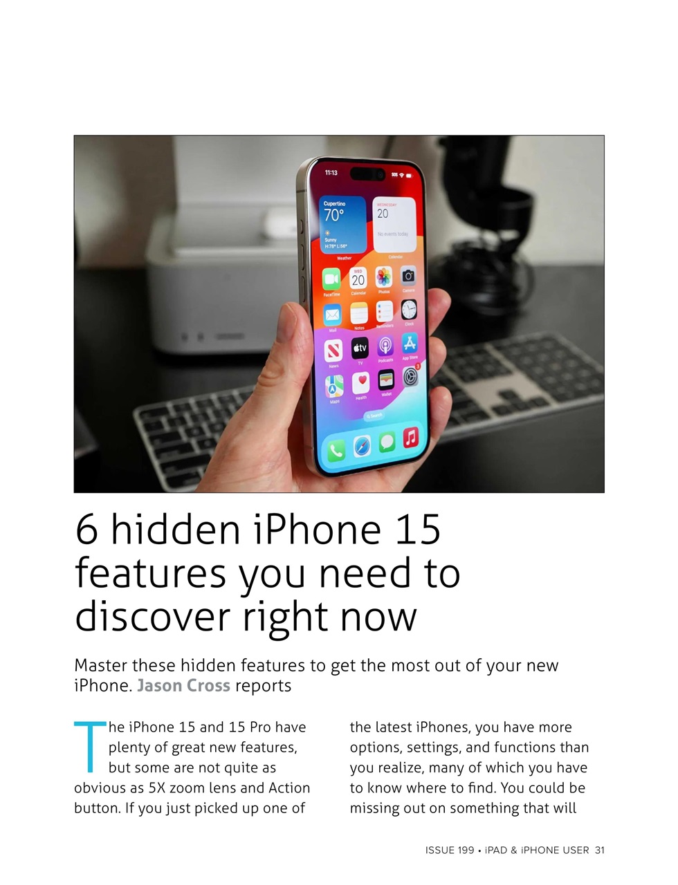iPad and iPhone User Preview Pages