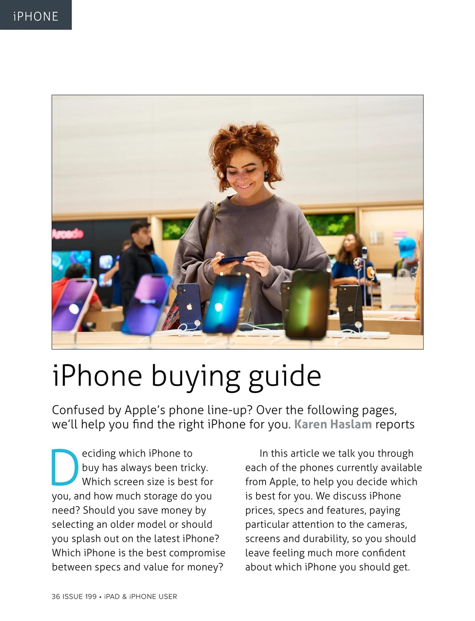 iPad and iPhone User Preview Pages