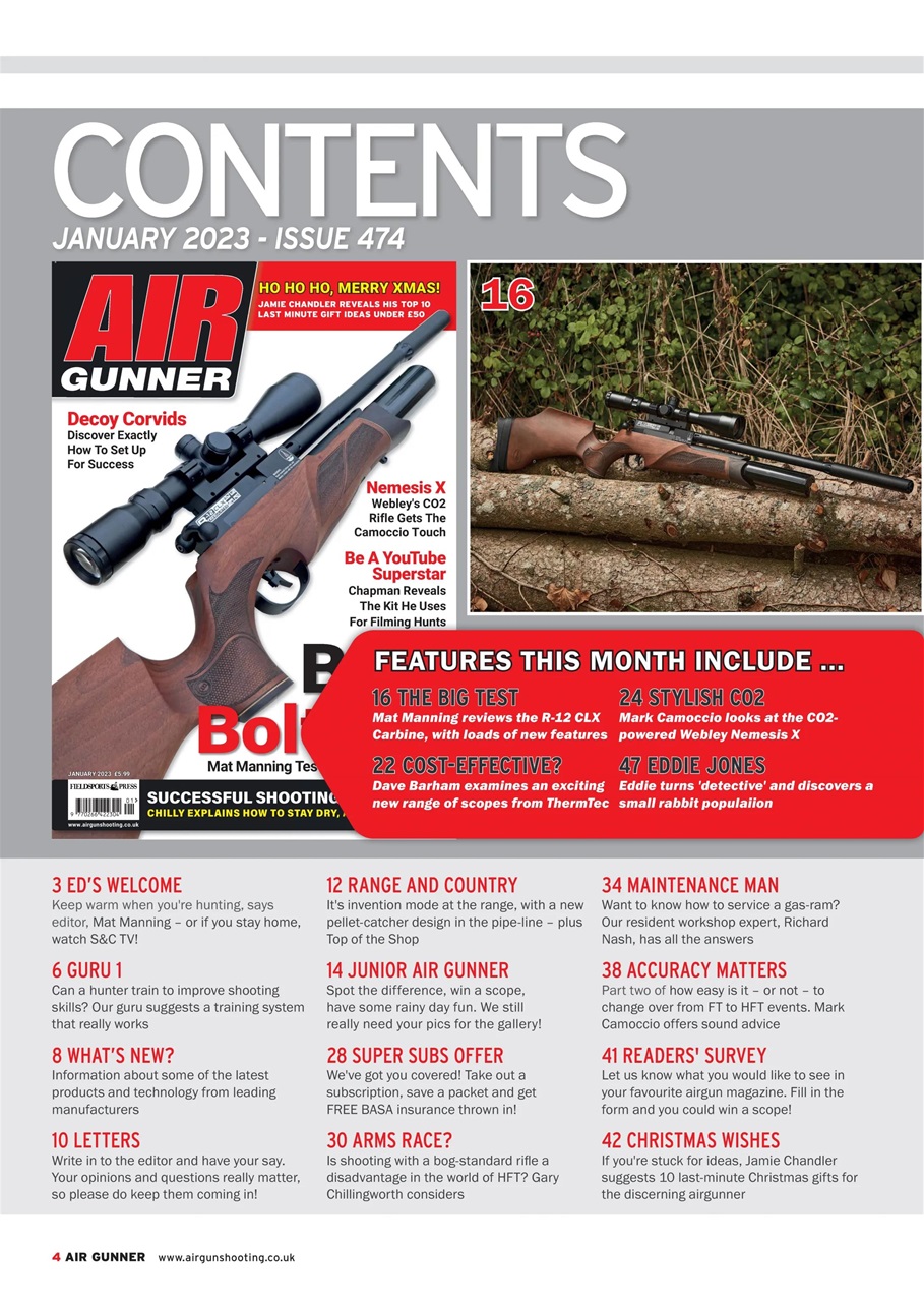 Airgun World Preview Pages