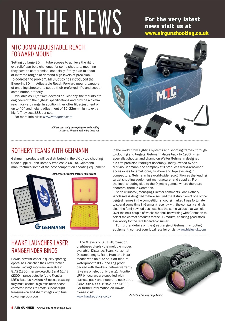Airgun World Preview Pages