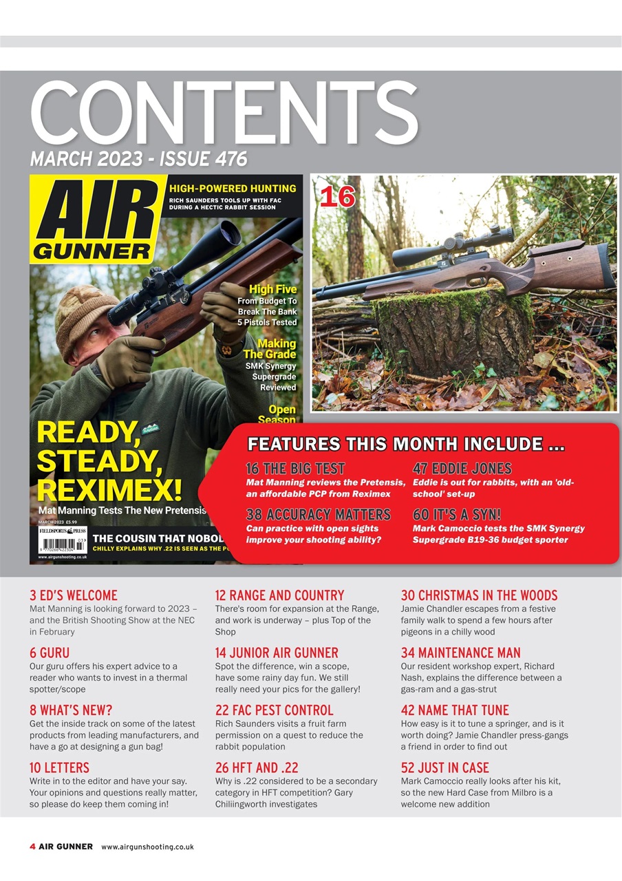 Airgun World Preview Pages
