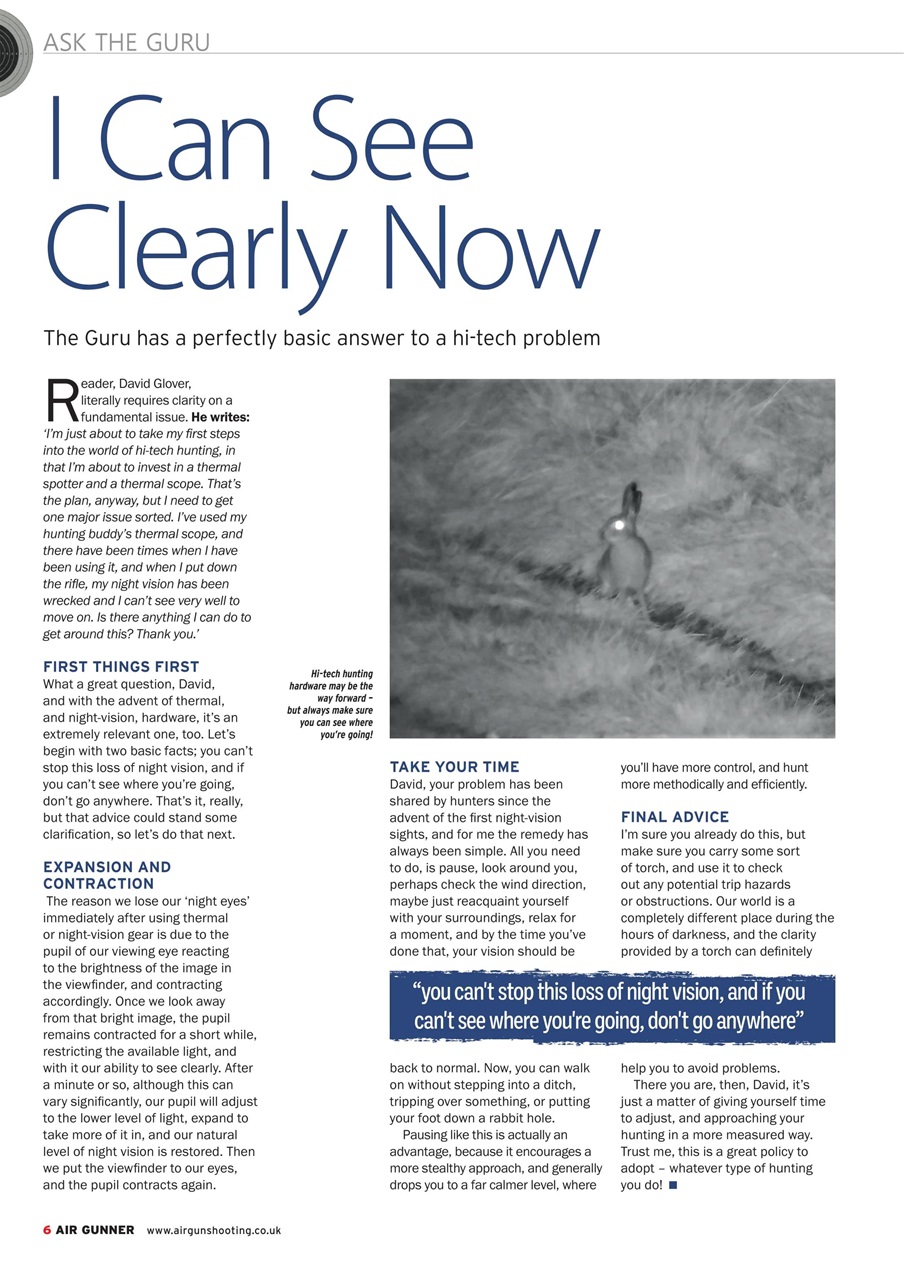 Airgun World Preview Pages