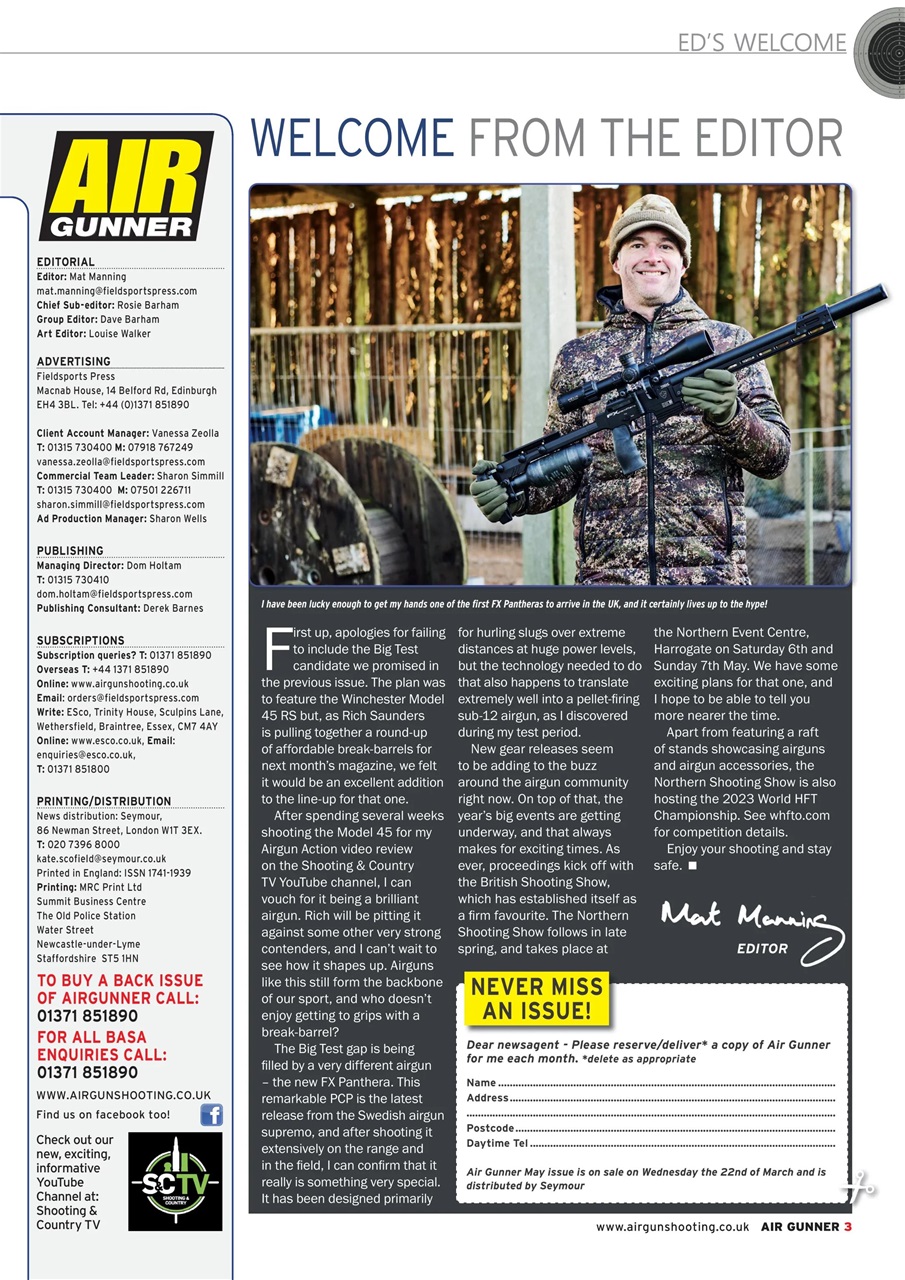 Airgun World Preview Pages