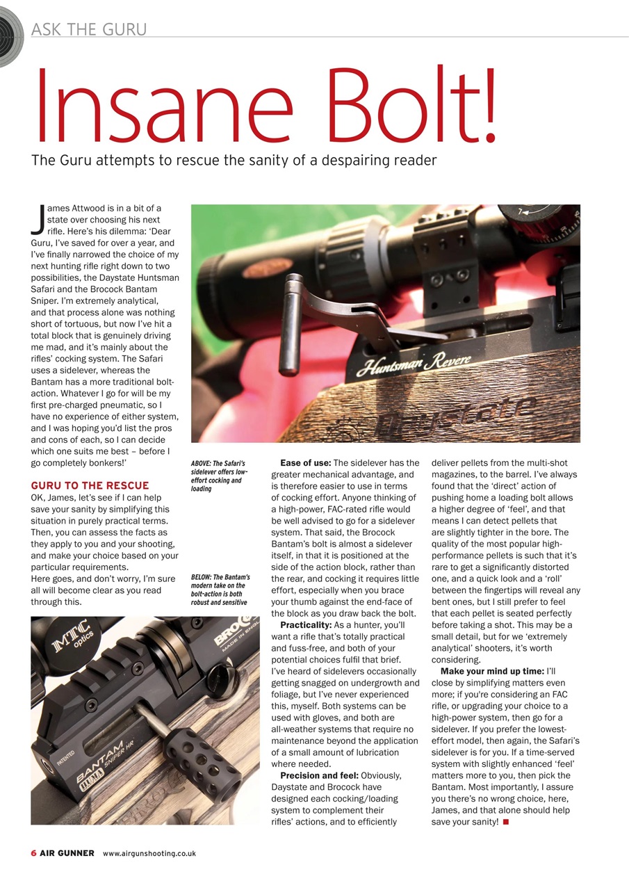 Airgun World Preview Pages