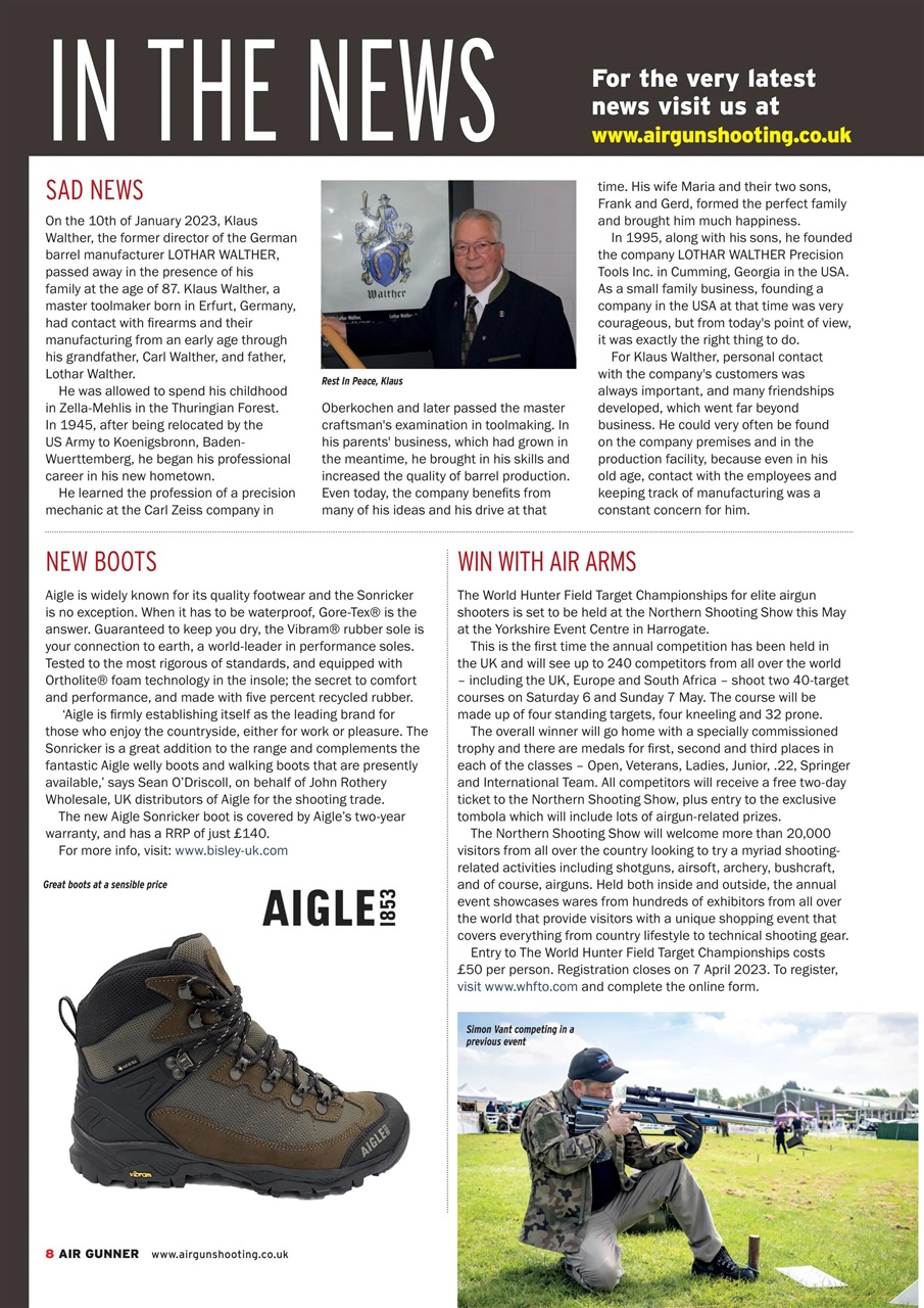 Airgun World Preview Pages