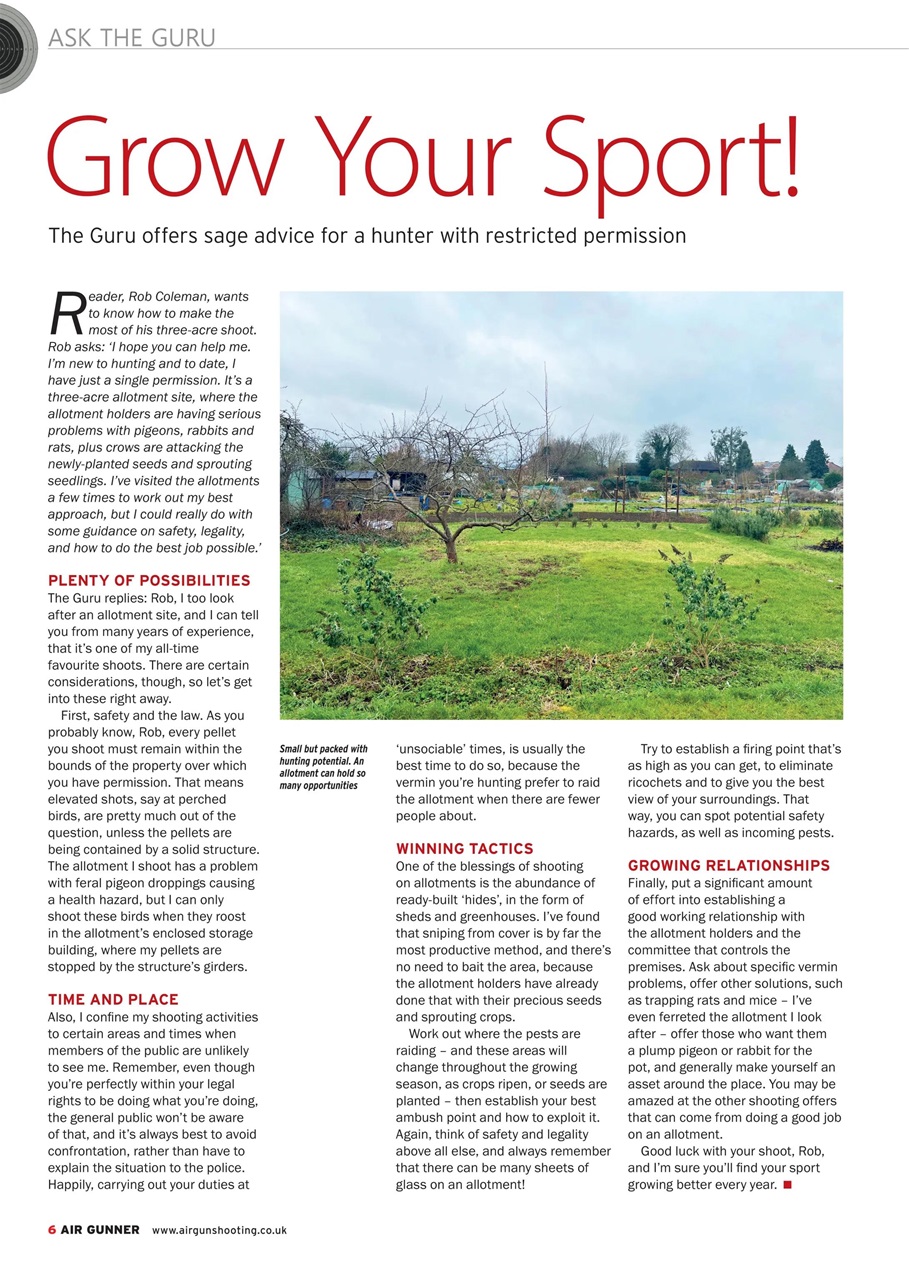 Airgun World Preview Pages