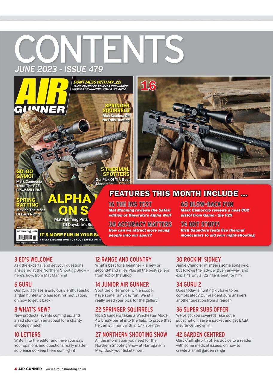 Airgun World Preview Pages