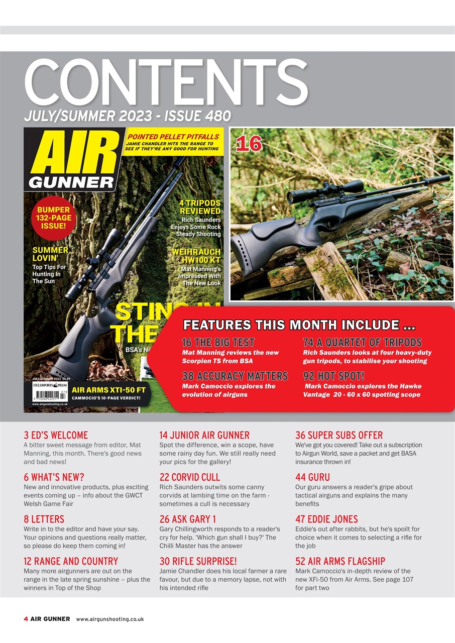 Airgun World Preview Pages