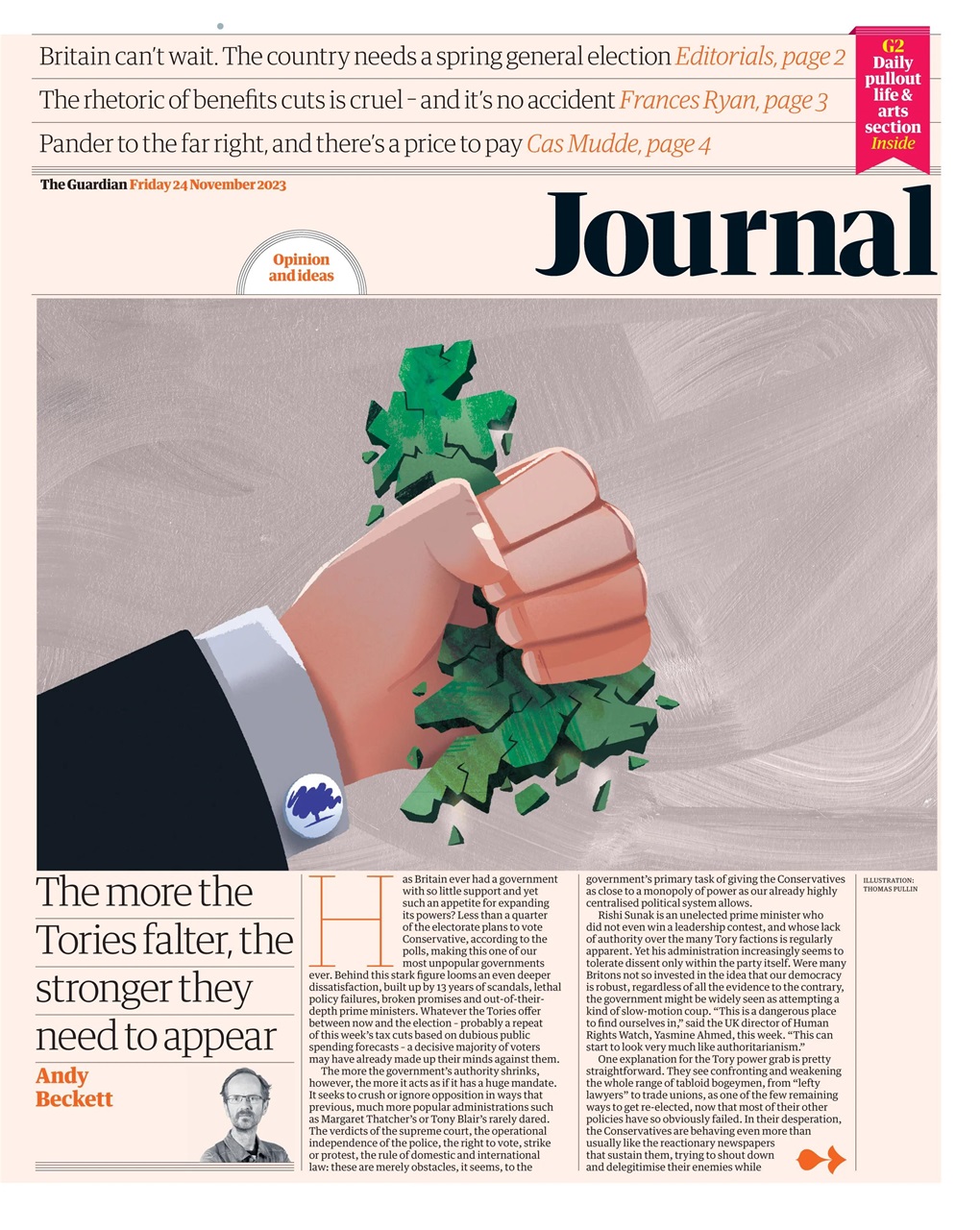 The Guardian Newspaper Preview Pages