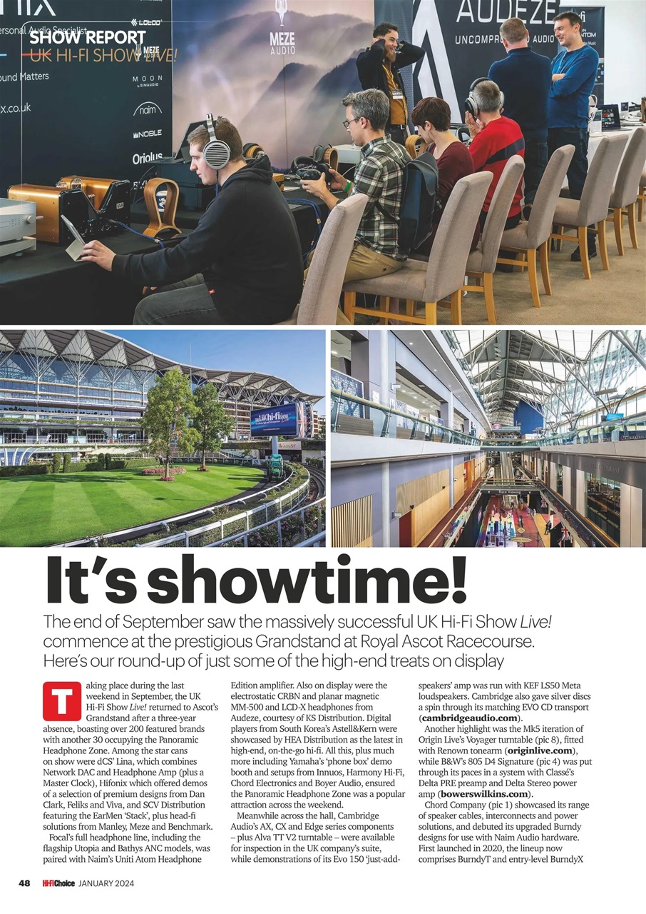 Hi-Fi Choice Preview Pages