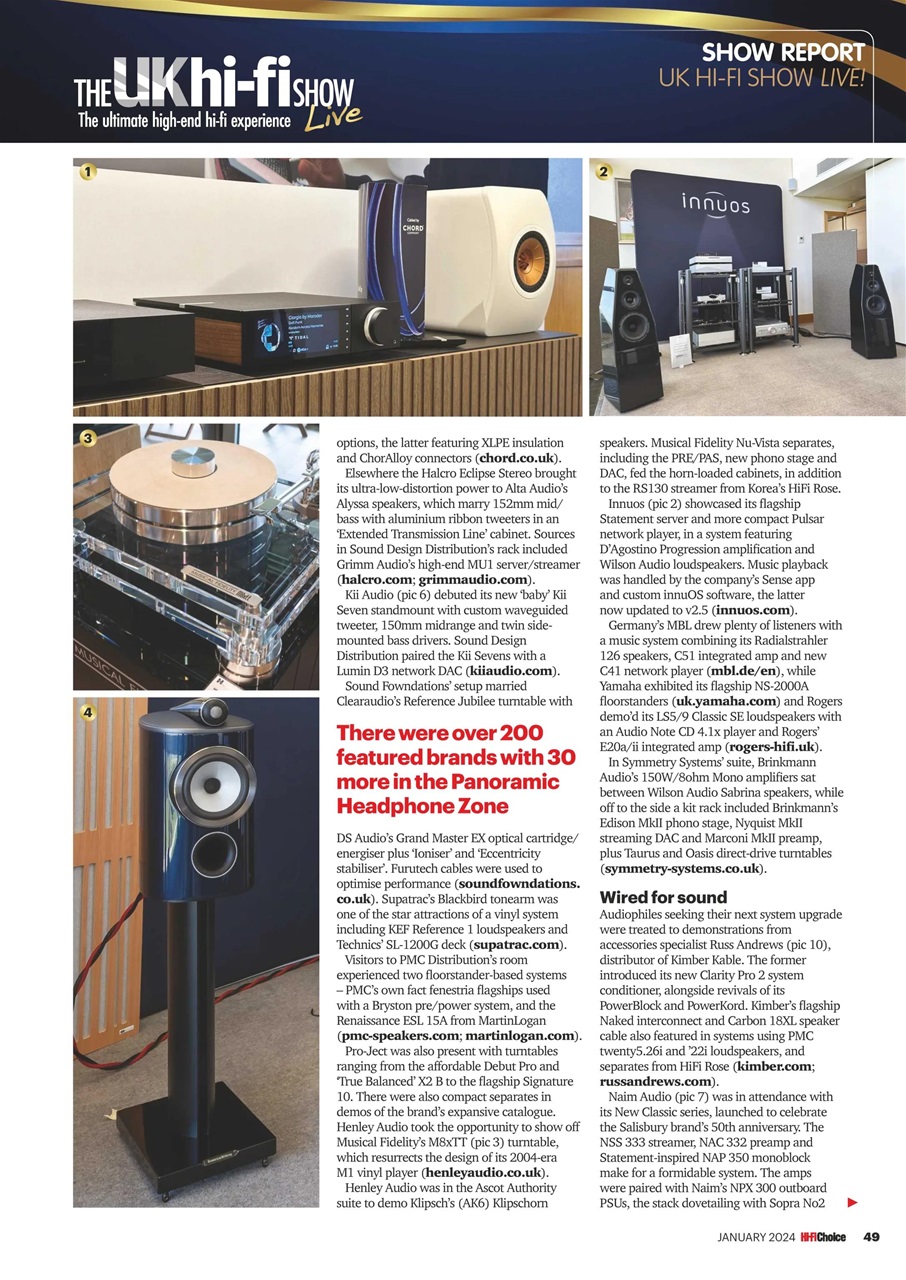 Hi-Fi Choice Preview Pages