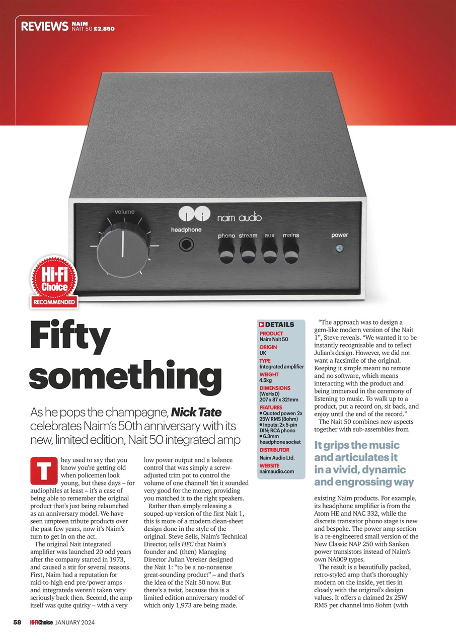 Hi-Fi Choice Preview Pages