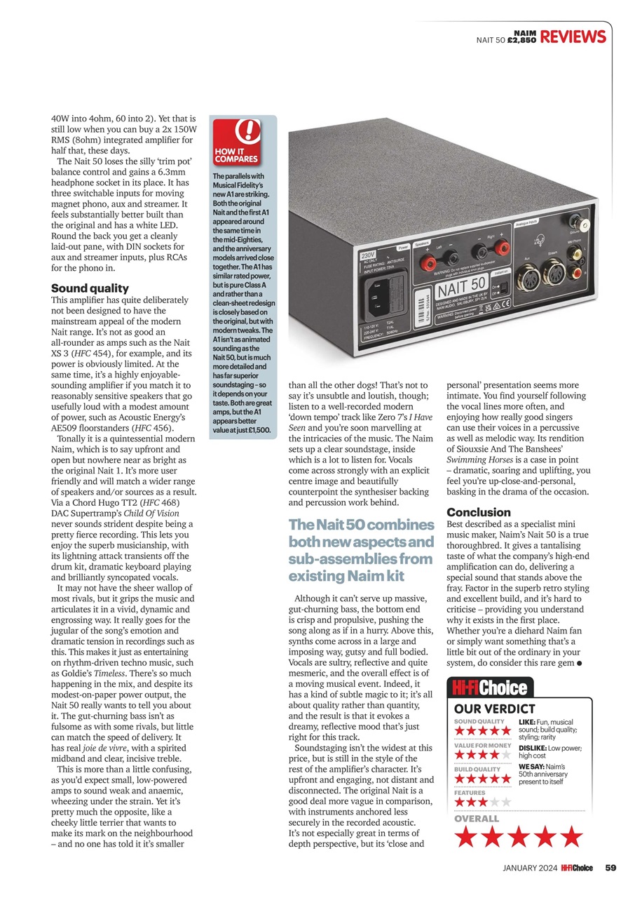 Hi-Fi Choice Preview Pages