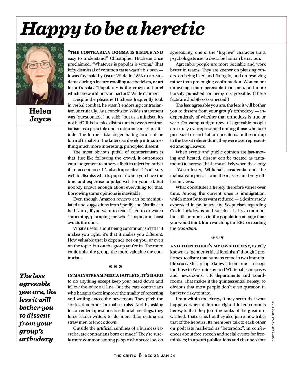 The Critic Preview Pages