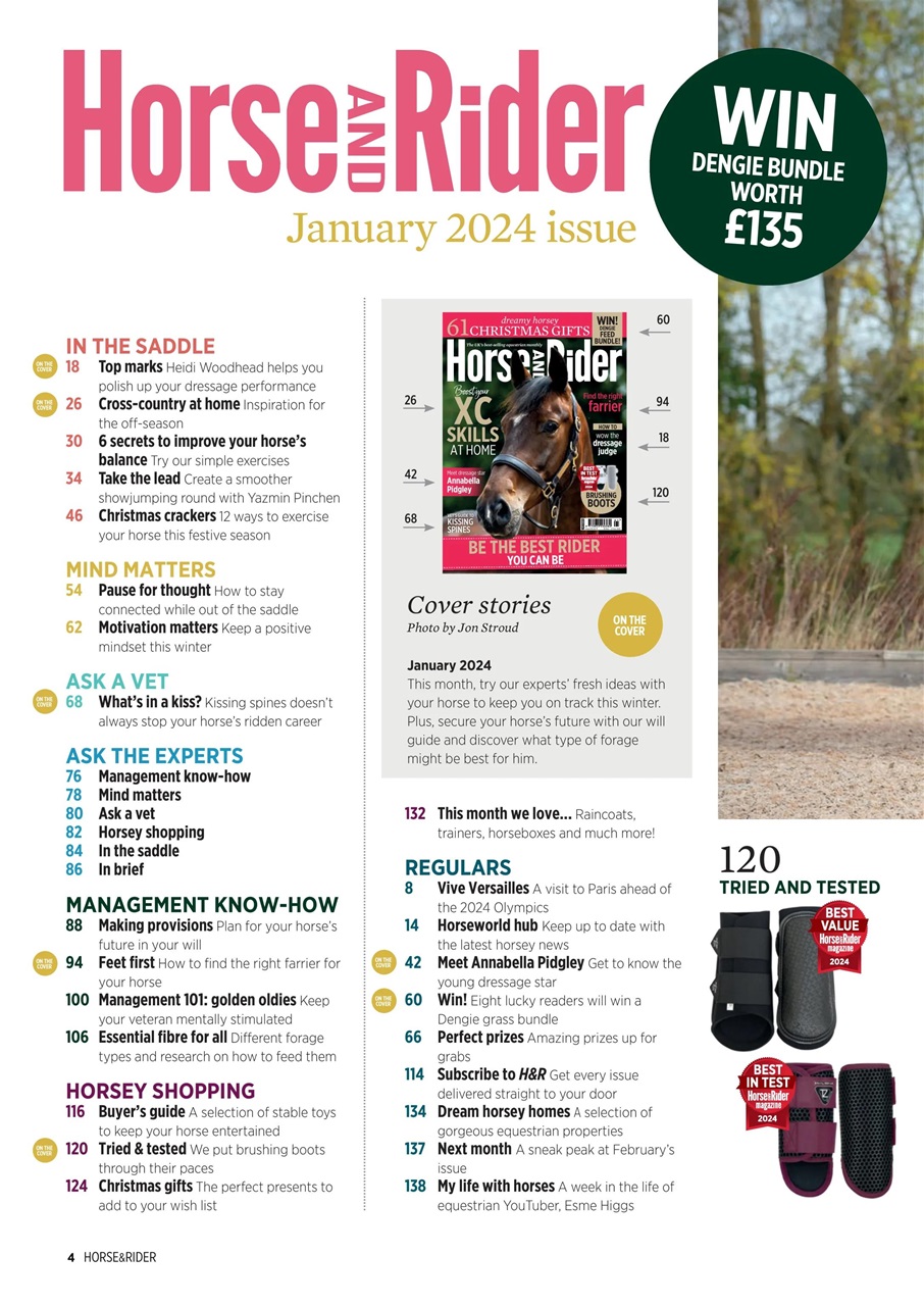 Horse&Rider Magazine - UK equestrian magazine for Horse and Rider Preview Pages