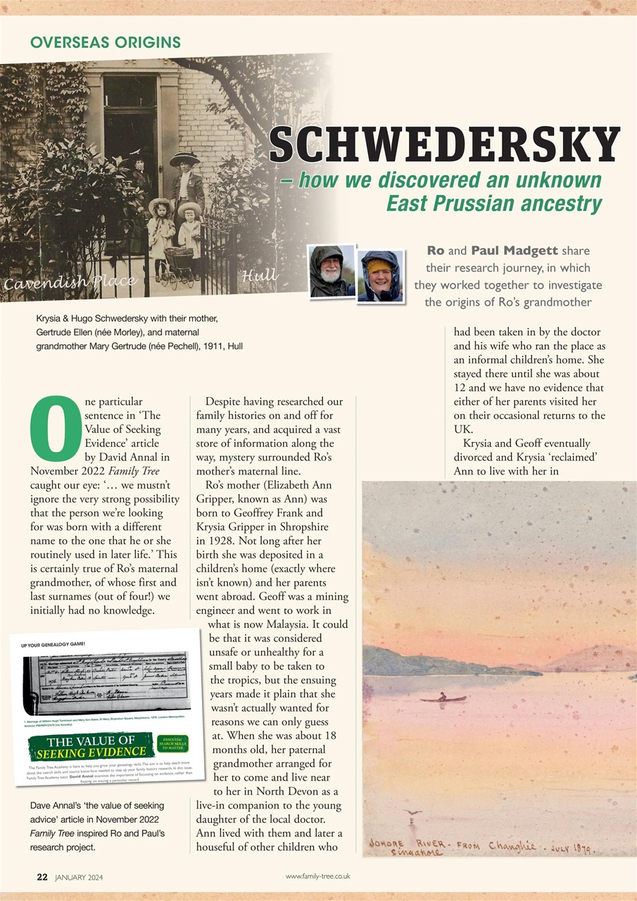 Family Tree Preview Pages