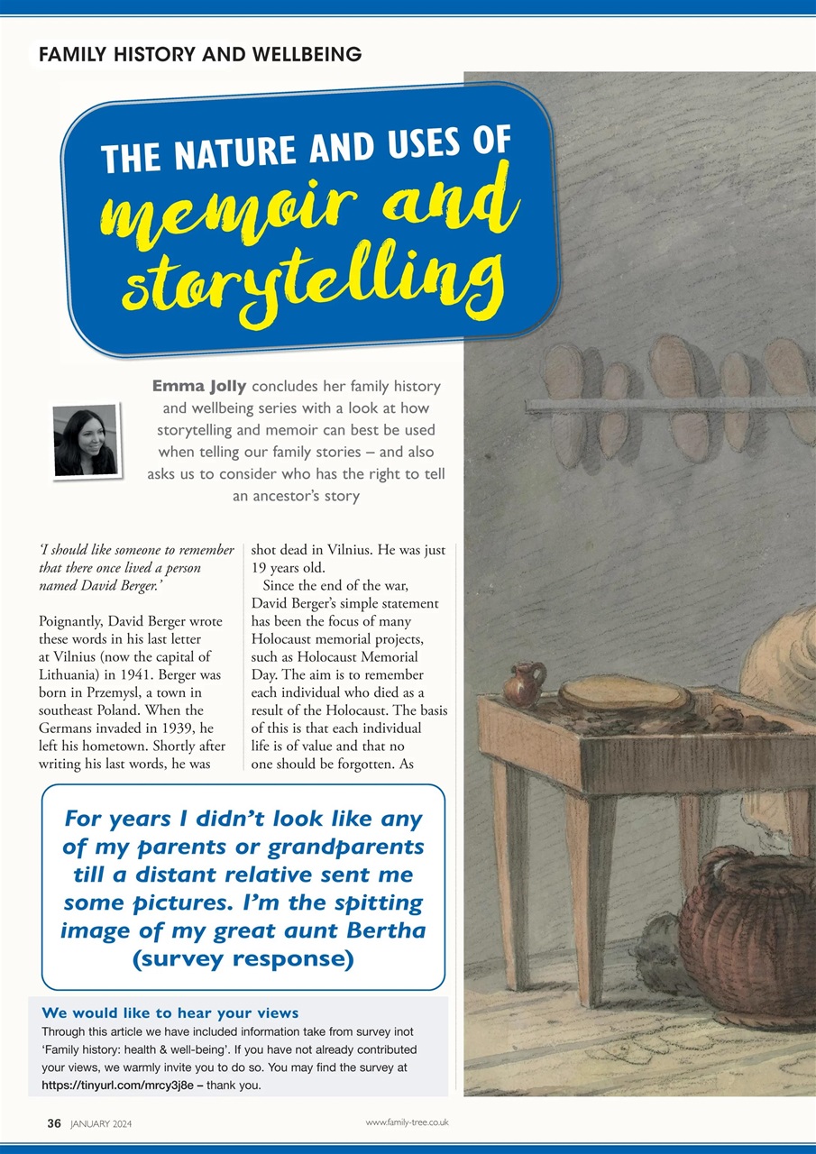 Family Tree Preview Pages