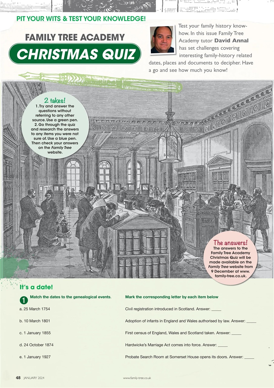 Family Tree Preview Pages