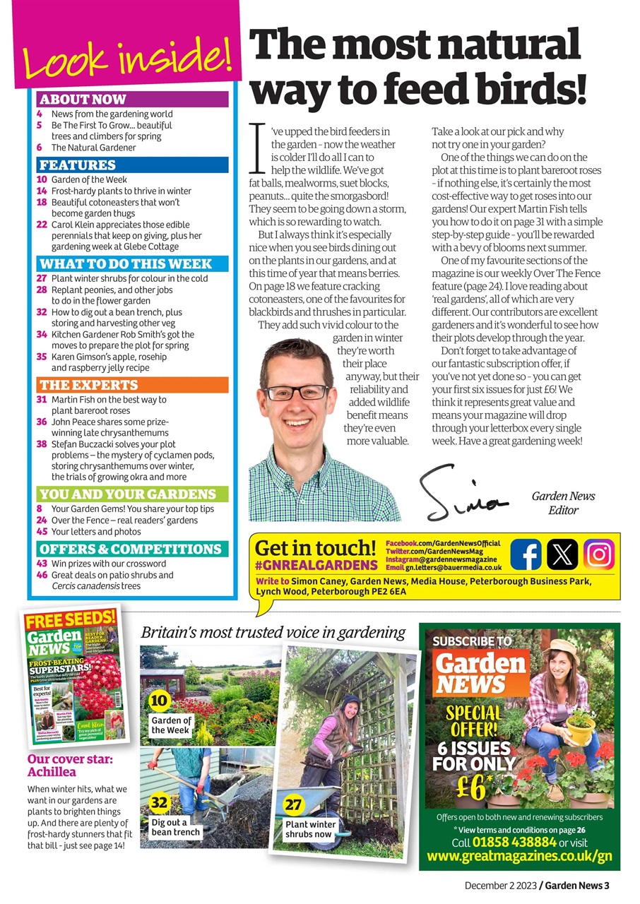 Garden News Preview Pages