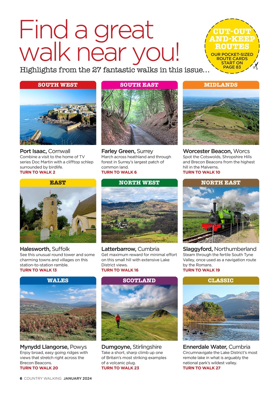 Country Walking Preview Pages
