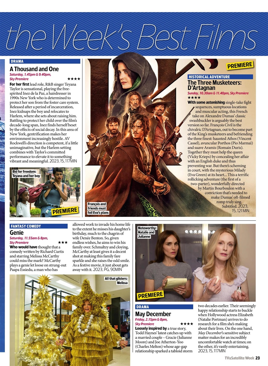 TV & Satellite Week Preview Pages