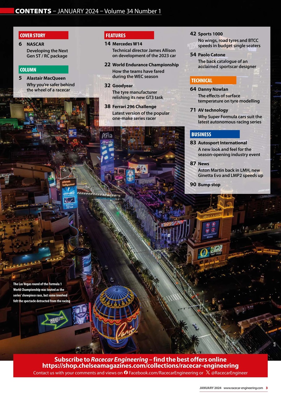 Racecar Engineering Preview Pages