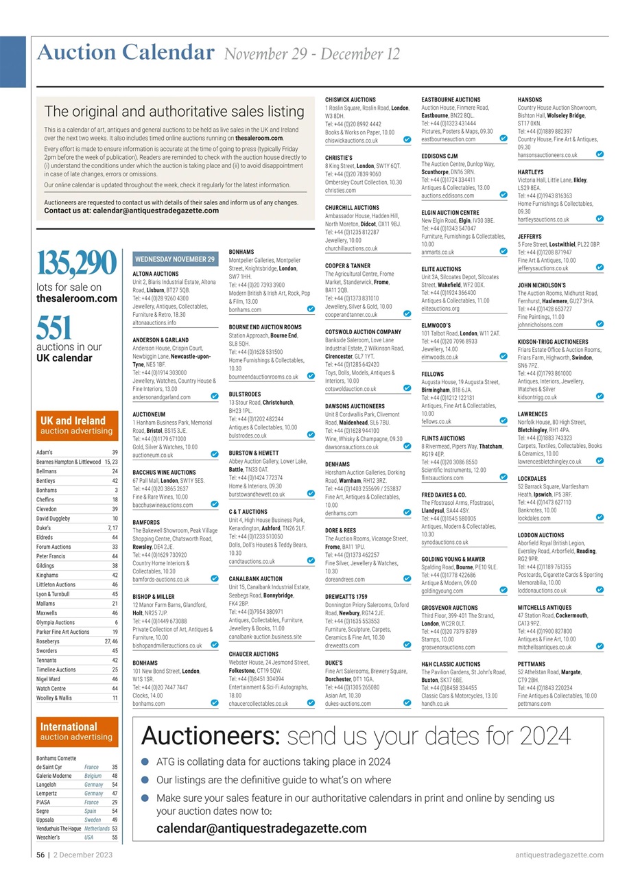 Antiques Trade Gazette Preview Pages