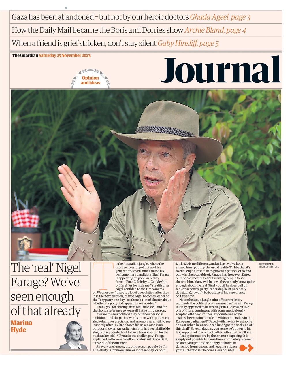 The Guardian Newspaper Preview Pages