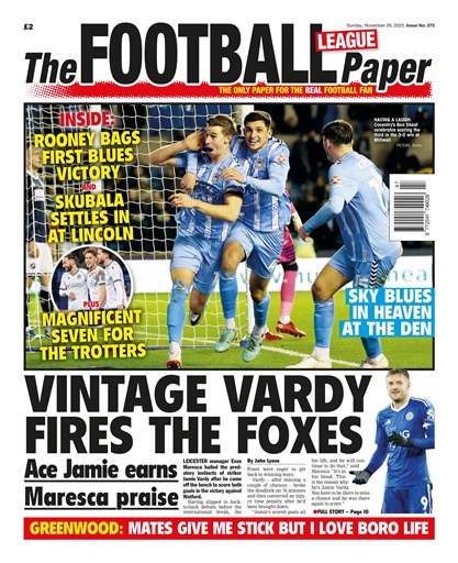 The Football League Paper issue 
