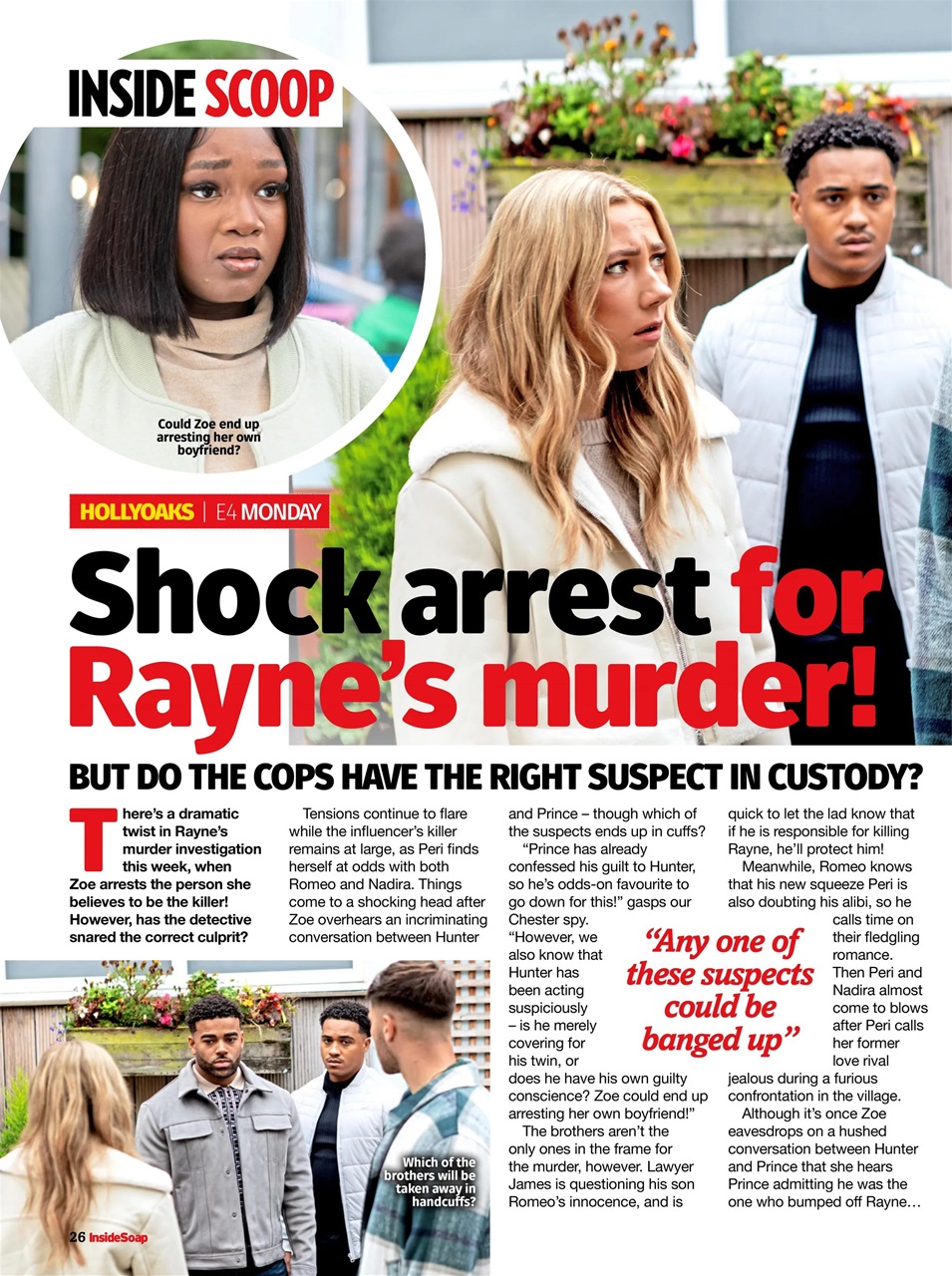 Inside Soap Preview Pages