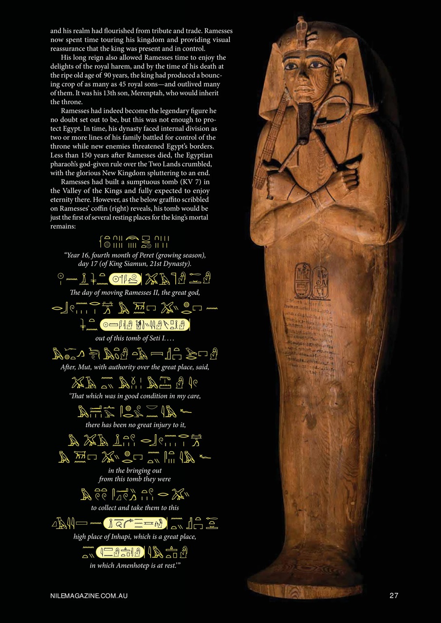 Nile Magazine Preview Pages