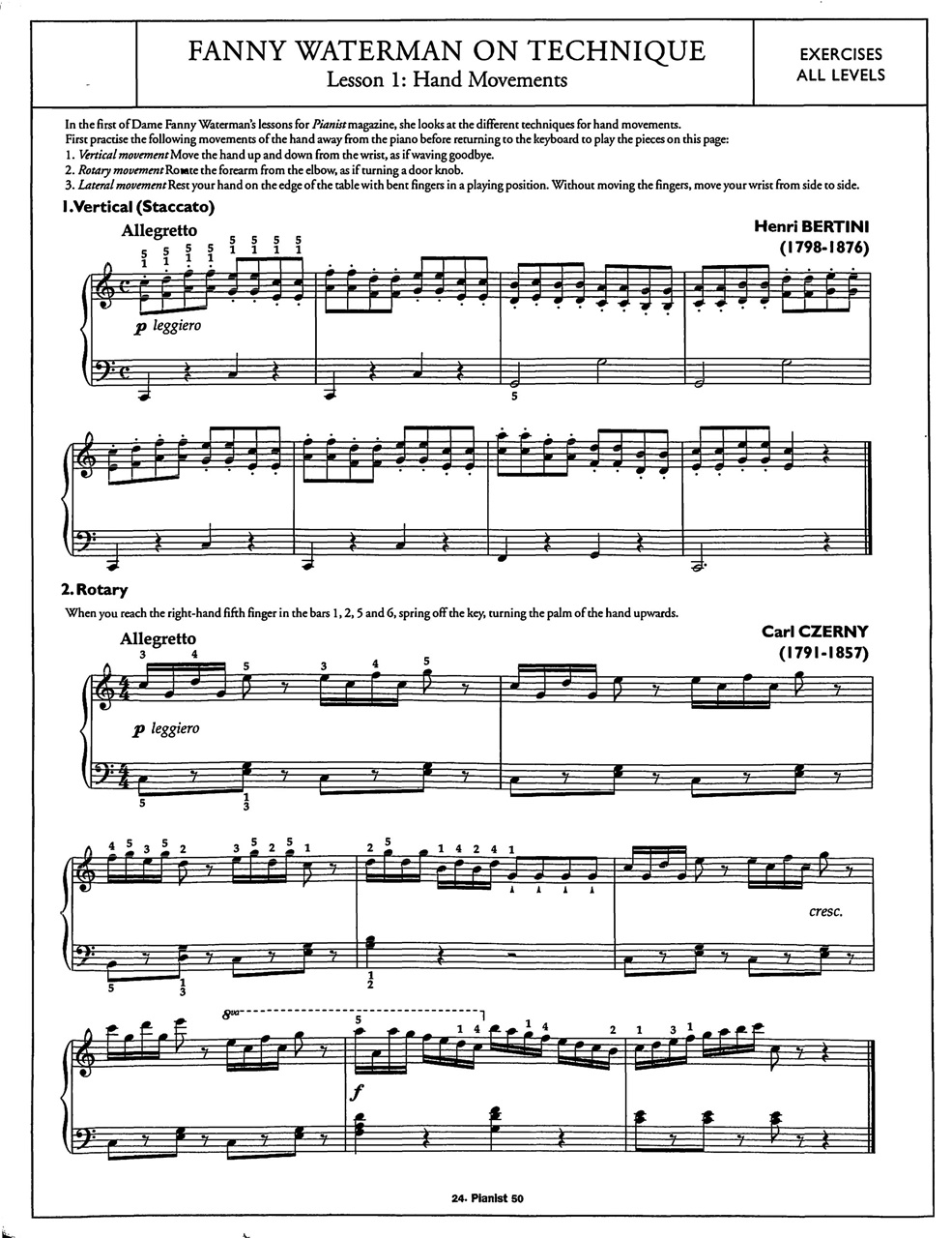 Pianist Preview Pages