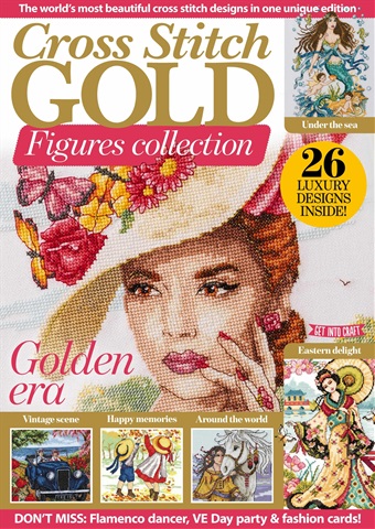 The World of Cross Stitching issue Cross Stitch Gold Figures Collection 